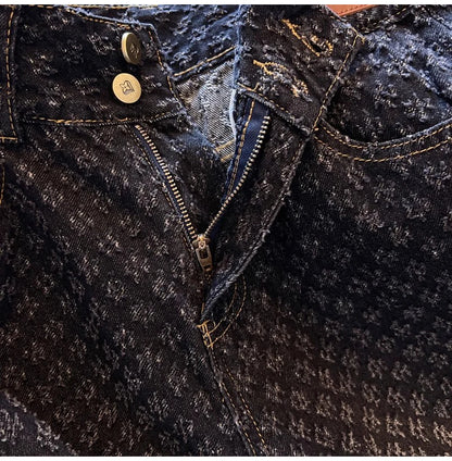 Black Denim Pants