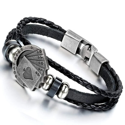 Woven Leather Bracelet