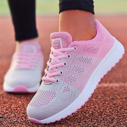 Women Sneakers Mix Color Gym Shoes