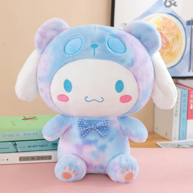 Giant Sanrio Kulomi Plushies Stuffed Animal Doll Cute Cinnamoroll Throw Pillow Melody Plush Toys Girl's Birthday Cinnamorol Gift