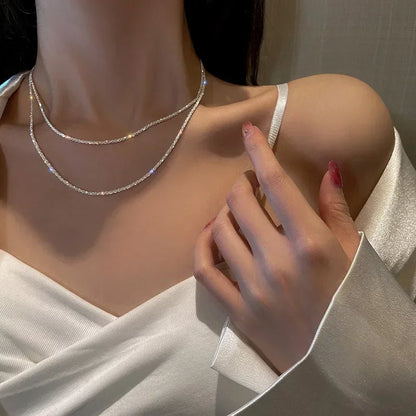 Clavicle Chain Choker Necklace