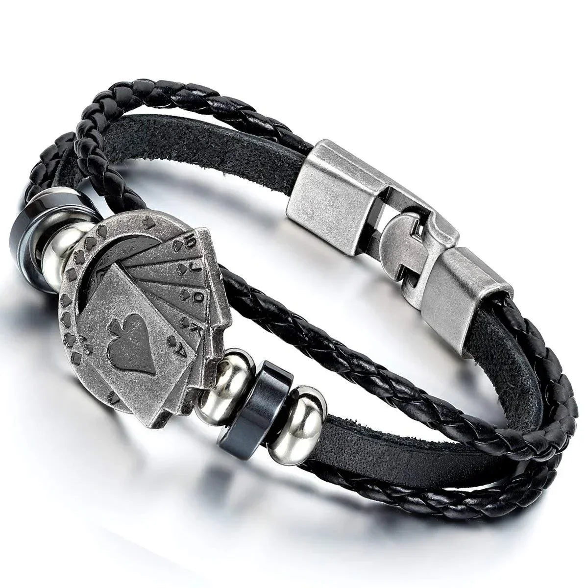 Woven Leather Bracelet