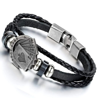 Woven Leather Bracelet