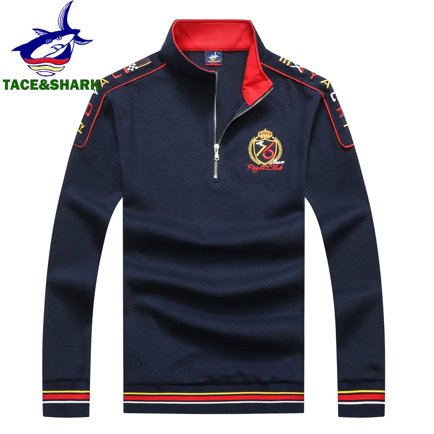 TACE&SHARK Casual Business Polo Shirt