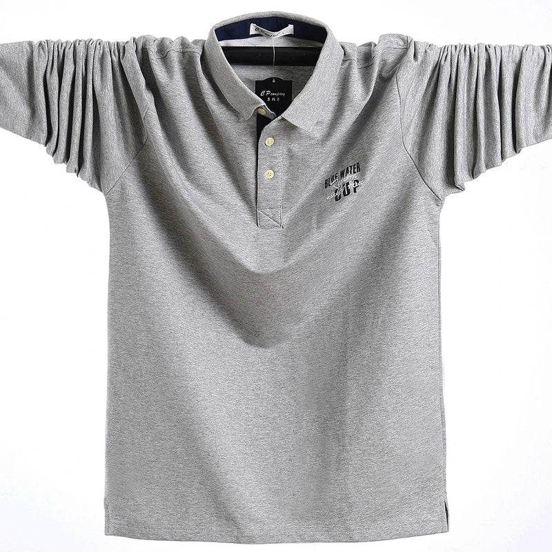 Men's Polo Shirt Long Sleeves