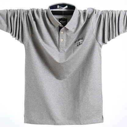 Men's Polo Shirt Long Sleeves