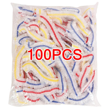 50/100/200pcs Disposable Food Cover Plastic Bags For Fruit Vegetable Fresh-Keeping Food Packaging Bags Storage Bag Bowl Cover