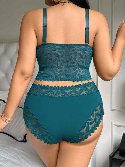Women's Plus Size Sexy Lingerie Set