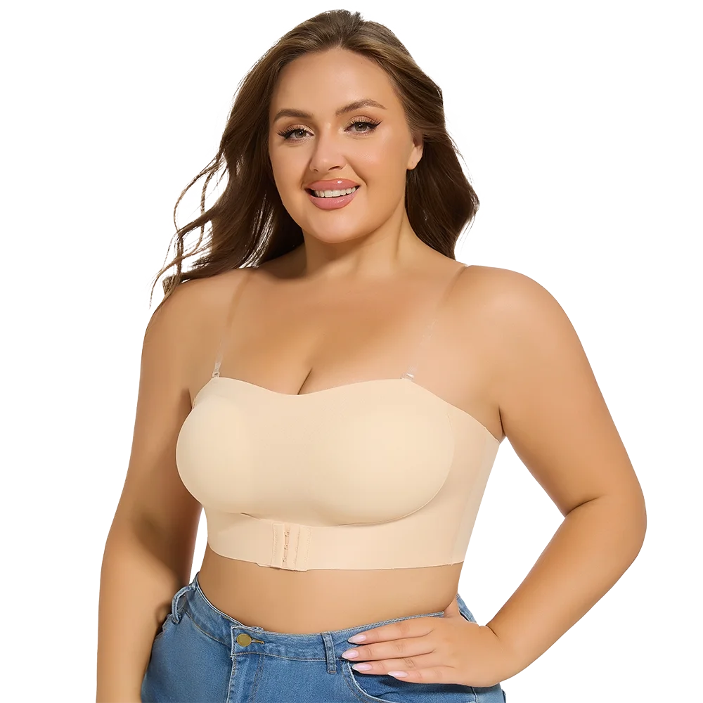 XL-4XL Women's Sexy Push-up Bra Wireless