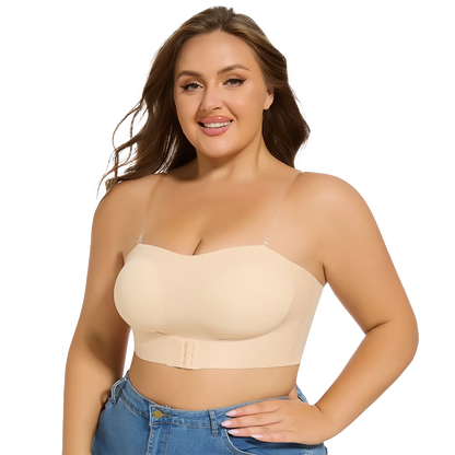 XL-4XL Women's Sexy Push-up Bra Wireless