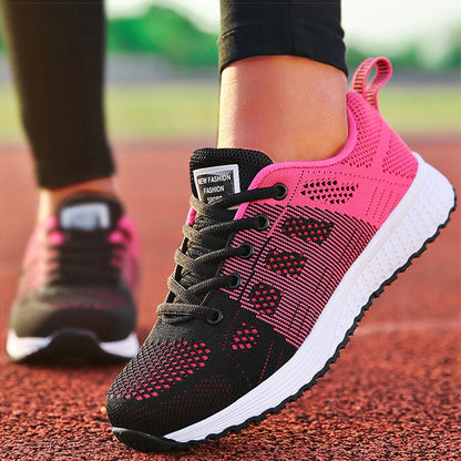 Women Sneakers Mix Color Gym Shoes