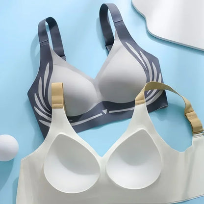 Women's Plus Size Seamless Bra Wide Adjustable Straps