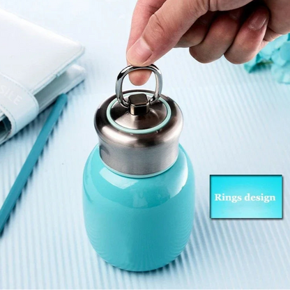 LMHBJY 200ML/280ML Mini Cute Coffee Vacuum Flasks Thermos Stainless Steel Travel Drink Water Bottle Thermoses Cups and Mugs