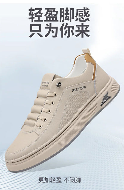 Leather Breathable Casual Shoes