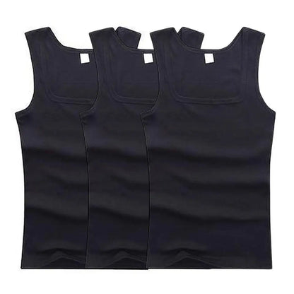3pcs/lot Cotton Mens Tank Tops Sleeveless