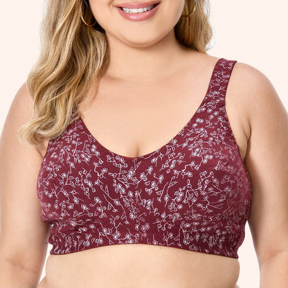 Plus Size Bra For Women Wireless Full Coverage