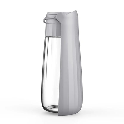 Portable Foldable Dog Water Bottle – 550ml Travel Pet Dispenser for Hiking, Walking, and Outdoor Use
