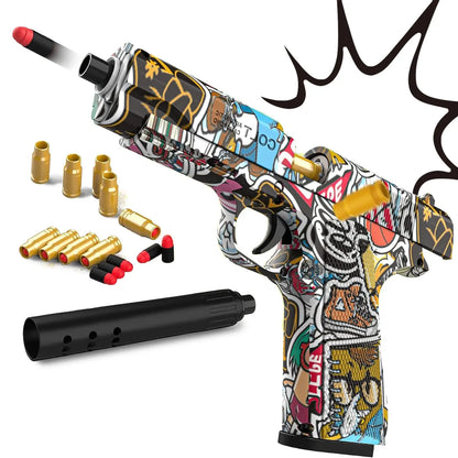 Blaster Gun Toy Guns With Soft Bullets Toys Foam Pistol Safe For Kids