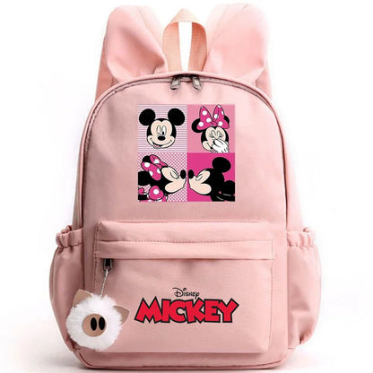 Disney Mickey & Minnie Mouse Backpack – School & Travel Rucksack with Rabbit Ears