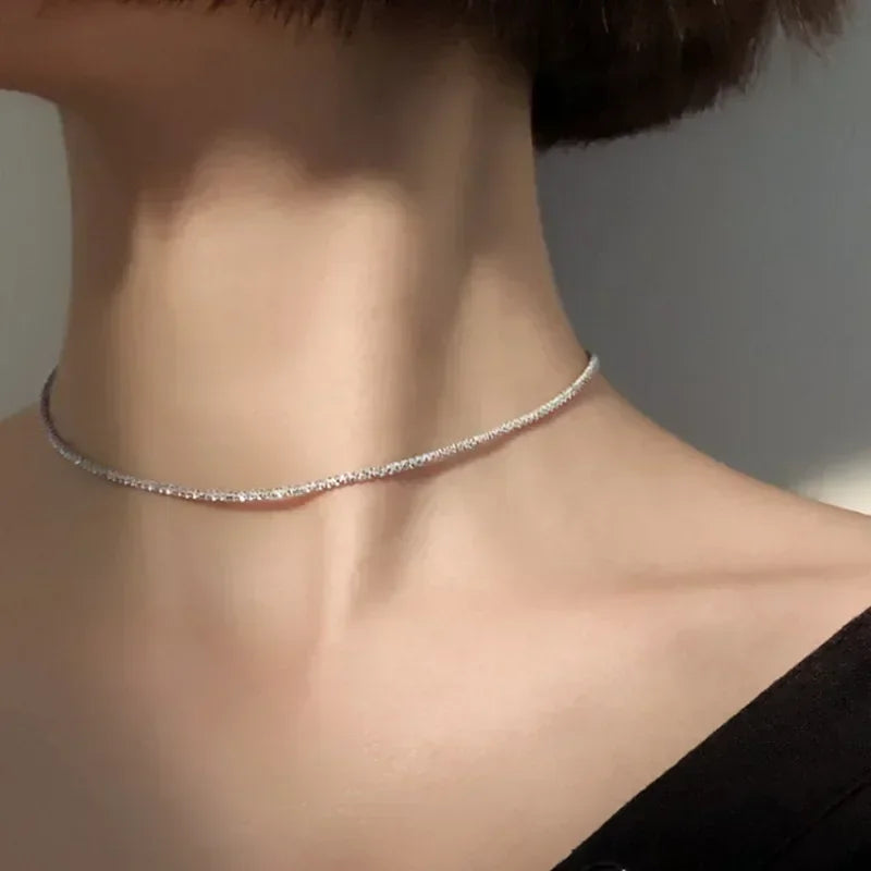 Clavicle Chain Choker Necklace