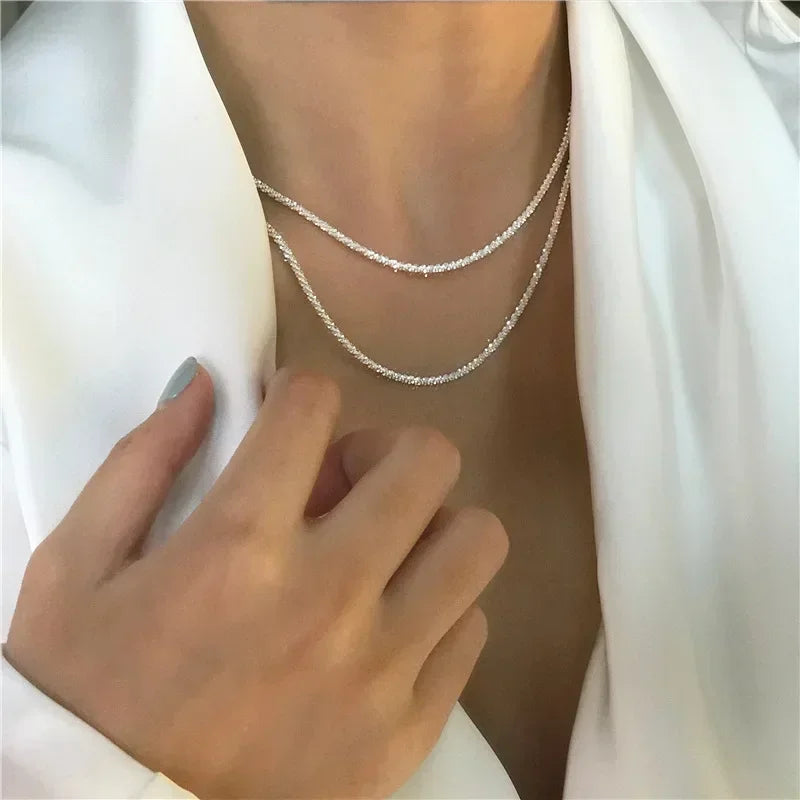 Clavicle Chain Choker Necklace