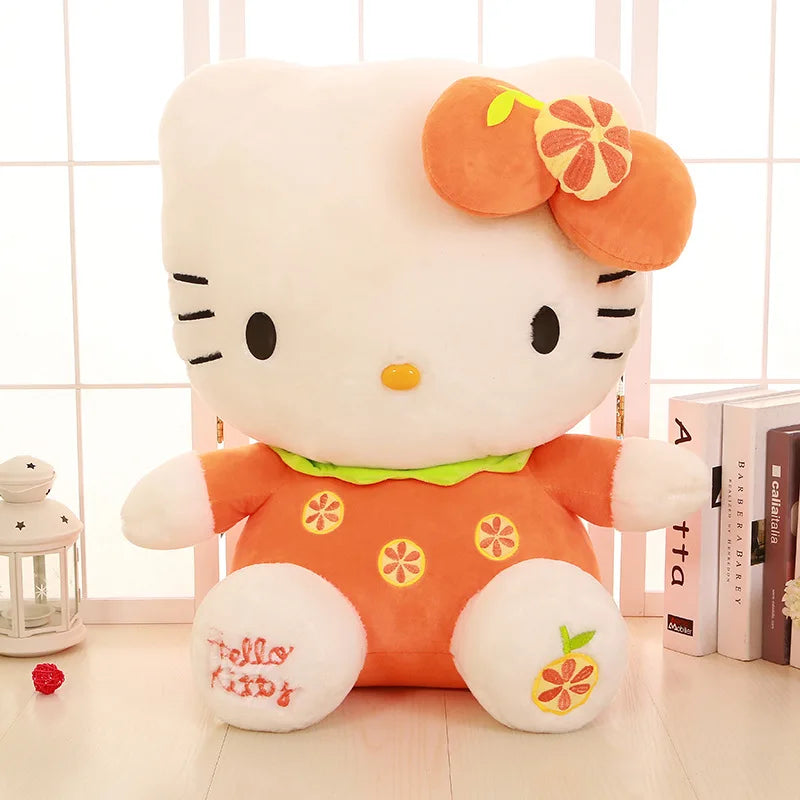 22-35cm Hello Kitty Anime Cartoon Cute Stuffed Toys Sanrio Plushier Soft Pillow Birthday Gifts For Girls Kawaii Pendant Dolls