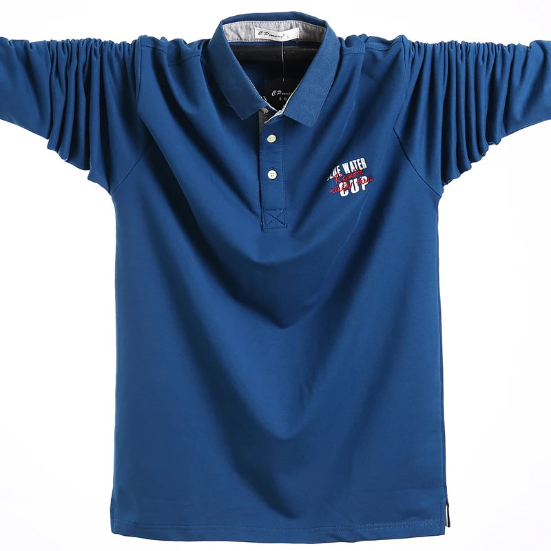 Men's Polo Shirt Long Sleeves