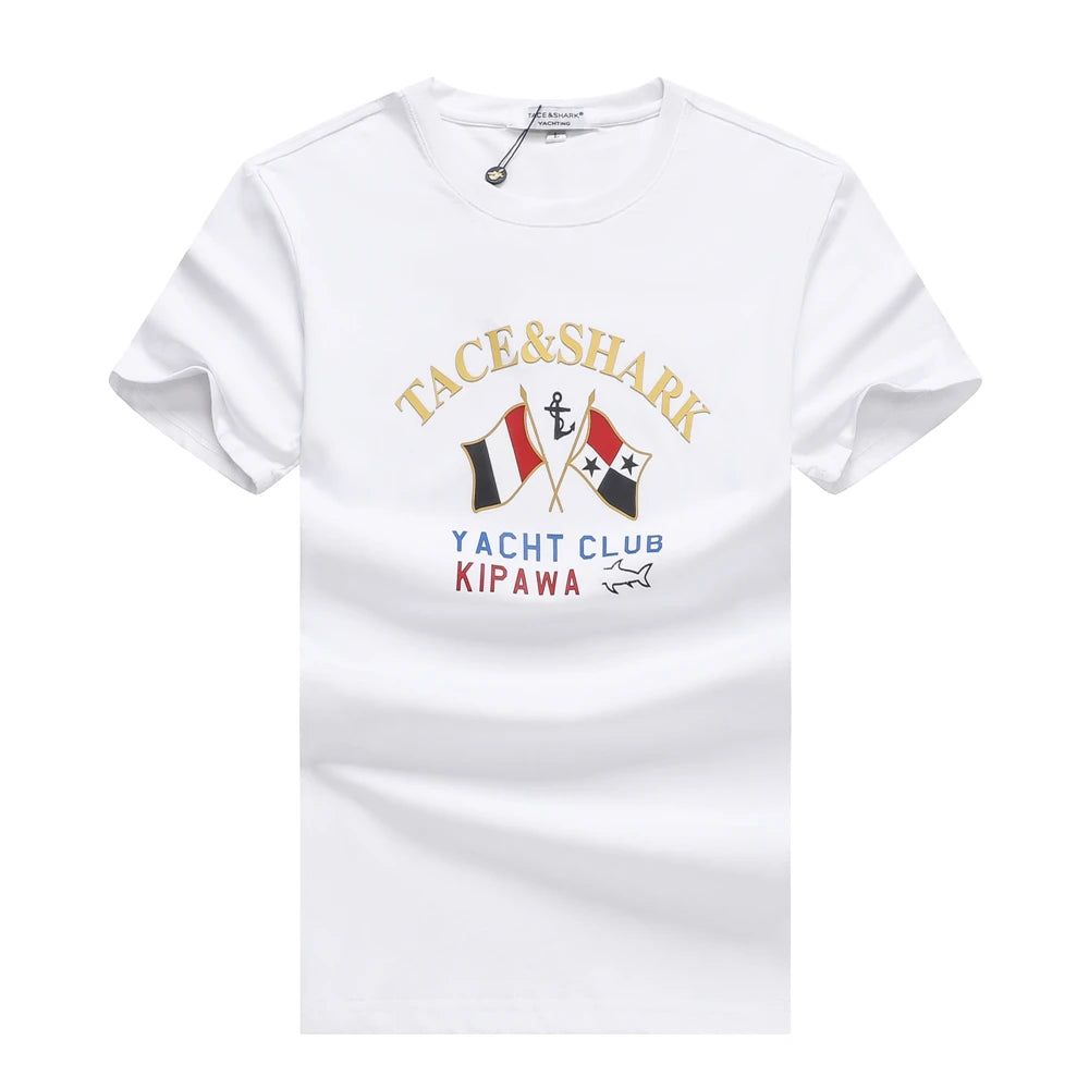 TACE&SHARK  T Shirts Casual
