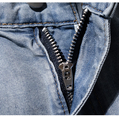 Thin Ice Silk Wide Leg Jeans