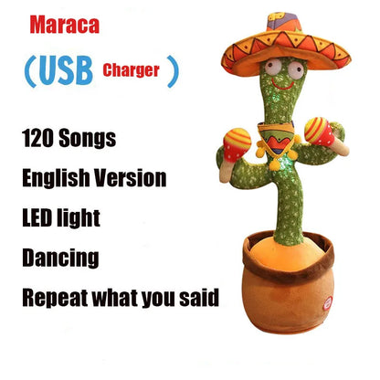 Dancing Cactus Talking Cactus Baby Toys