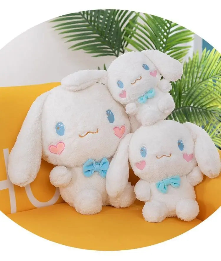 Cinnamoroll Plush Toys Cartoon Big Ear Dog Doll Little White Dog Toy Gives Best Friend Girl Sleep Pillow Decoration Plush Doll