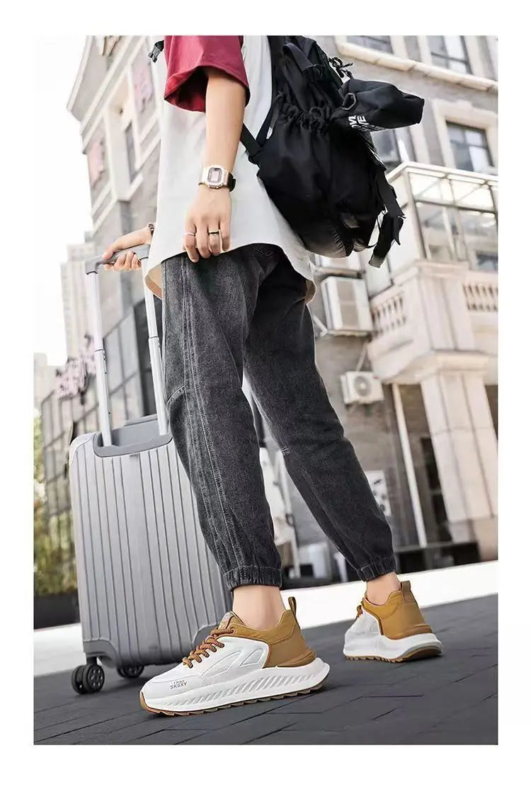 Men's Thick-soled Casual Shoes