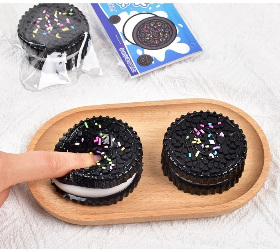 Simulated Ultra-Soft Sandwich Cookies Squishy Toy