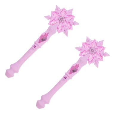 Light Up Princess Wand, Snowflake LED Magic Wand