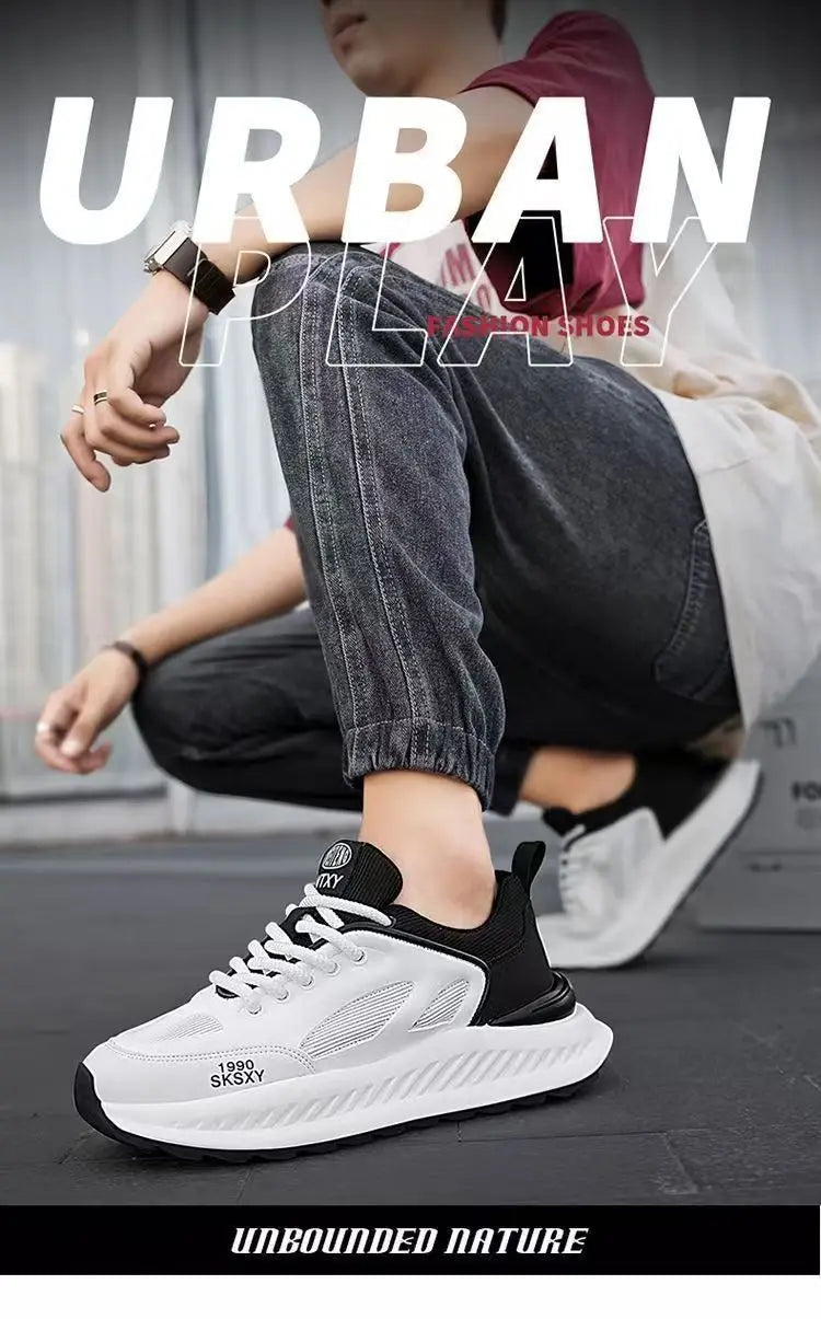 Men's Thick-soled Casual Shoes