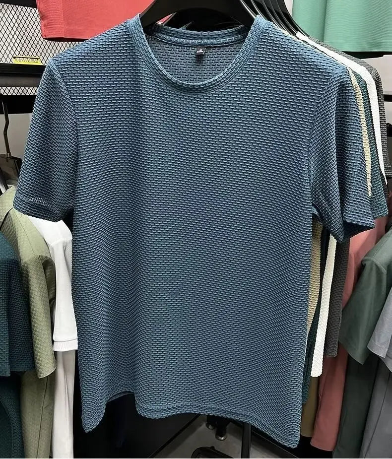 Mesh Ice Silk T-shirt