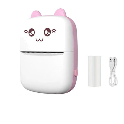 Mini Bluetooth Thermal Printer – Portable, Wireless, Ink-Free