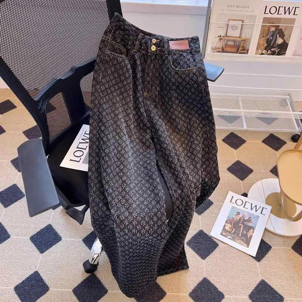 Black Denim Pants