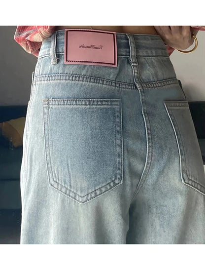 S-5XL Size Light Blue Jeans