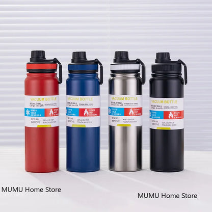 Stainless Steel Vacuum Flask – Car Thermal Cup for Hot & Cold Drinks