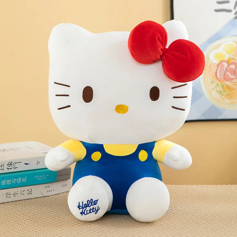 22-35cm Hello Kitty Anime Cartoon Cute Stuffed Toys Sanrio Plushier Soft Pillow Birthday Gifts For Girls Kawaii Pendant Dolls