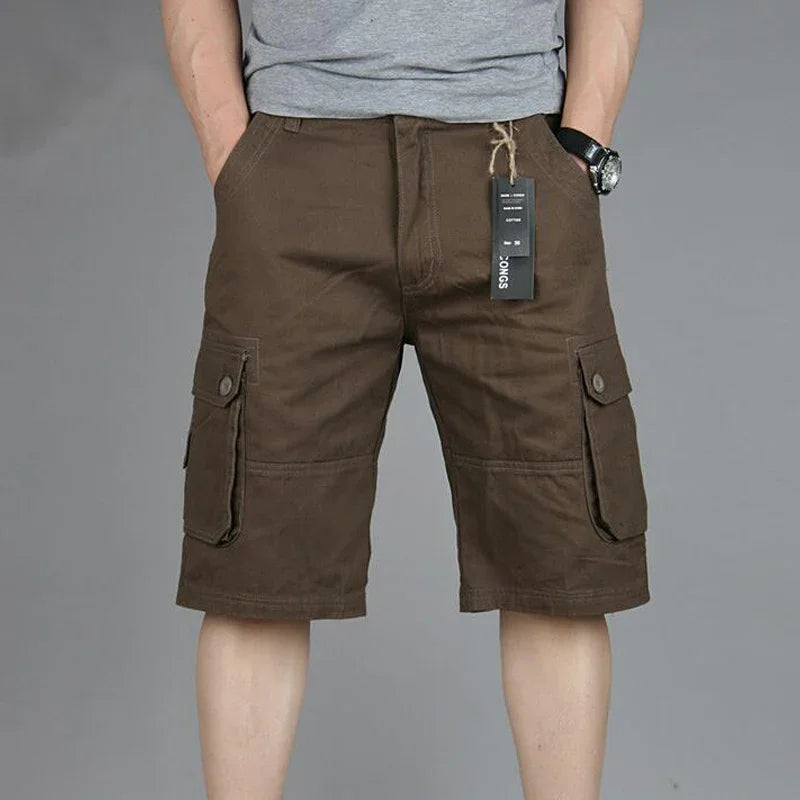 Cargo Shorts, Men Multi-Pocket Shorts
