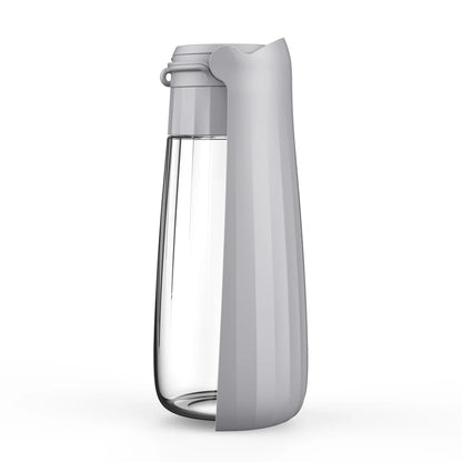 Portable Foldable Dog Water Bottle – 550ml Travel Pet Dispenser for Hiking, Walking, and Outdoor Use