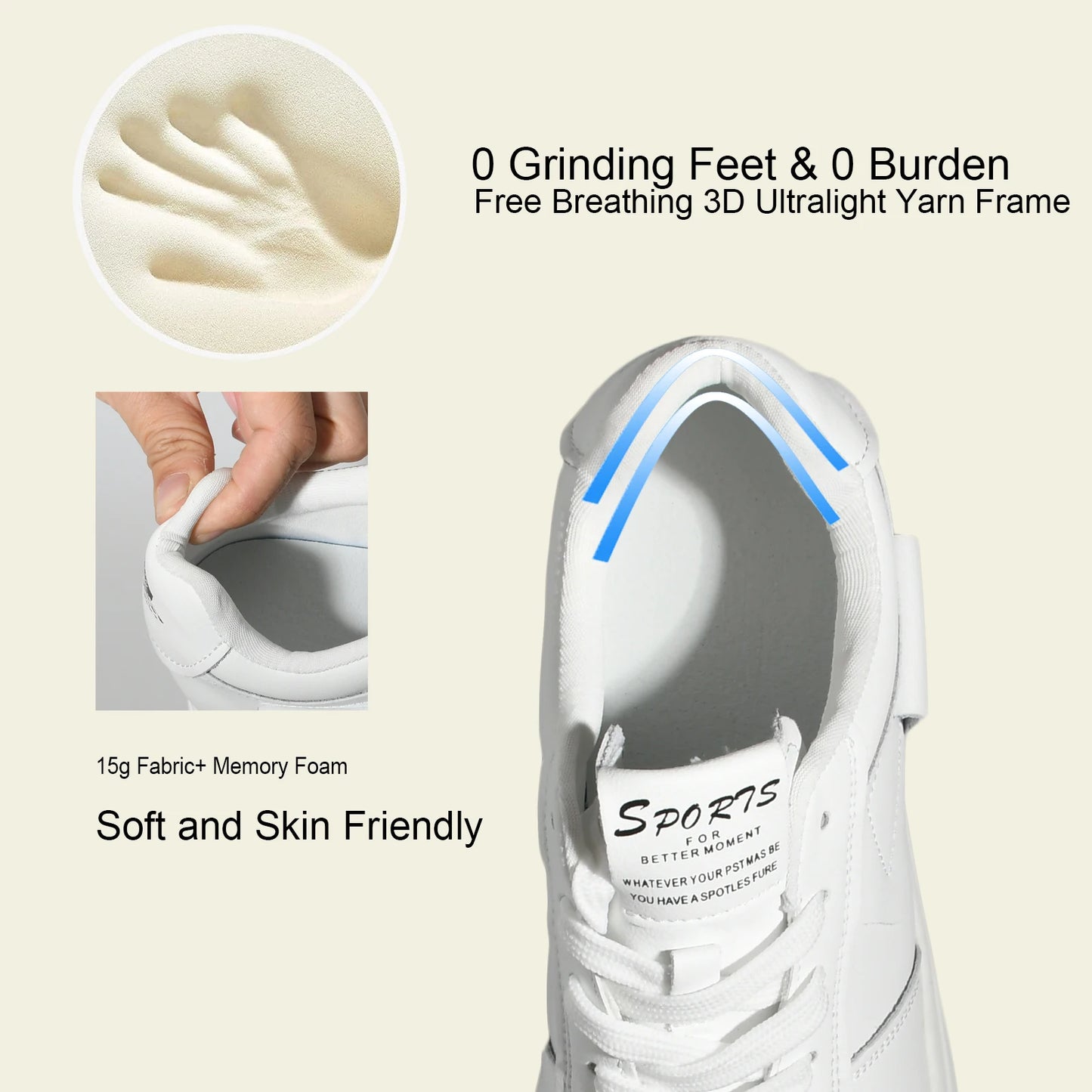 Fujin 8cm Cow Genuine Leather