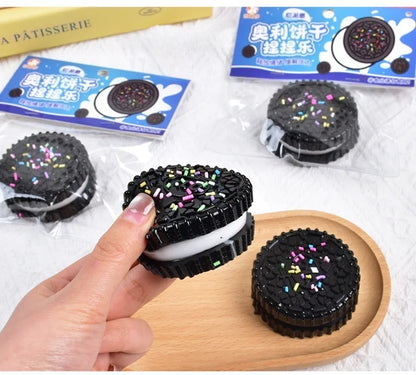 Simulated Ultra-Soft Sandwich Cookies Squishy Toy