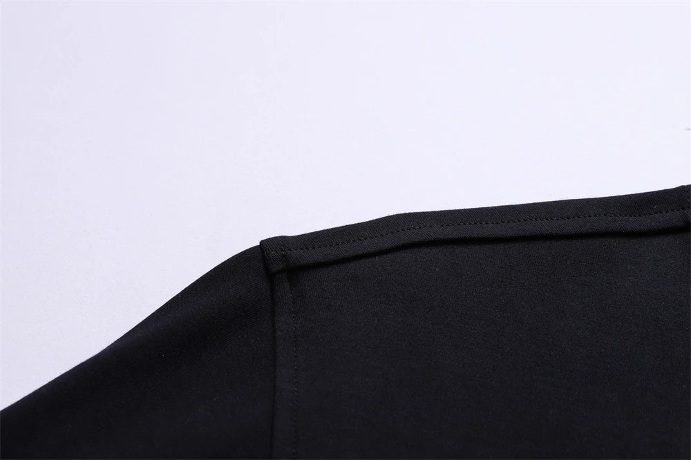Men‘s Embroidery Solid Color Long Sleeve Polo Shirt