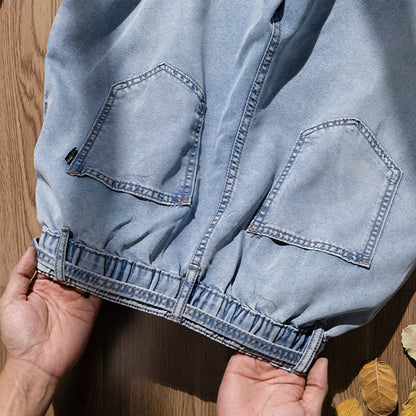 Thin Ice Silk Wide Leg Jeans