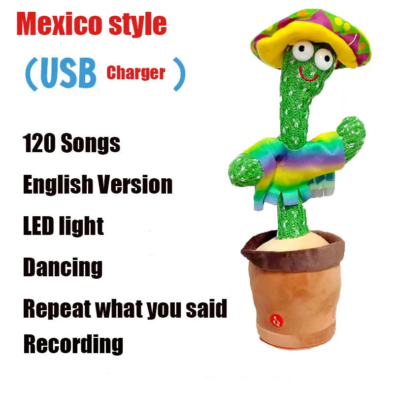 Dancing Cactus Talking Cactus Baby Toys