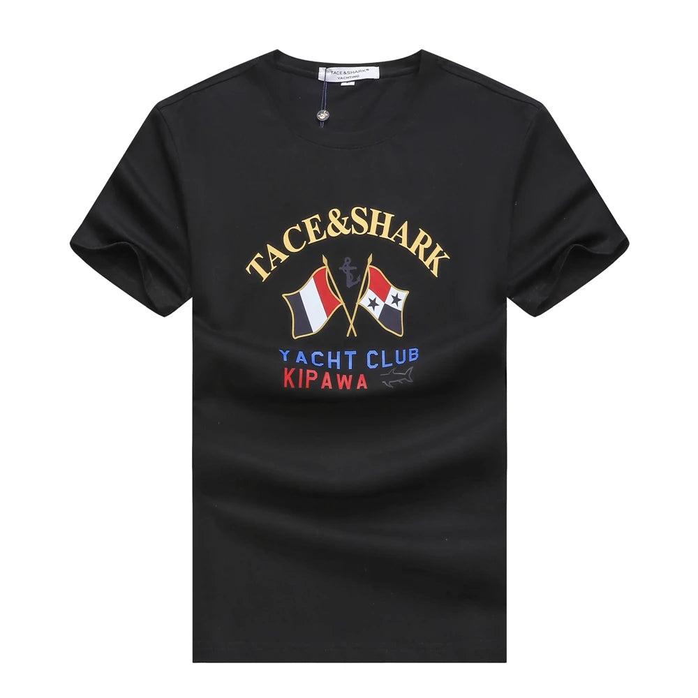 TACE&SHARK  T Shirts Casual