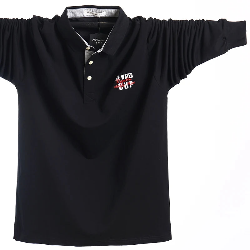 Men's Polo Shirt Long Sleeves